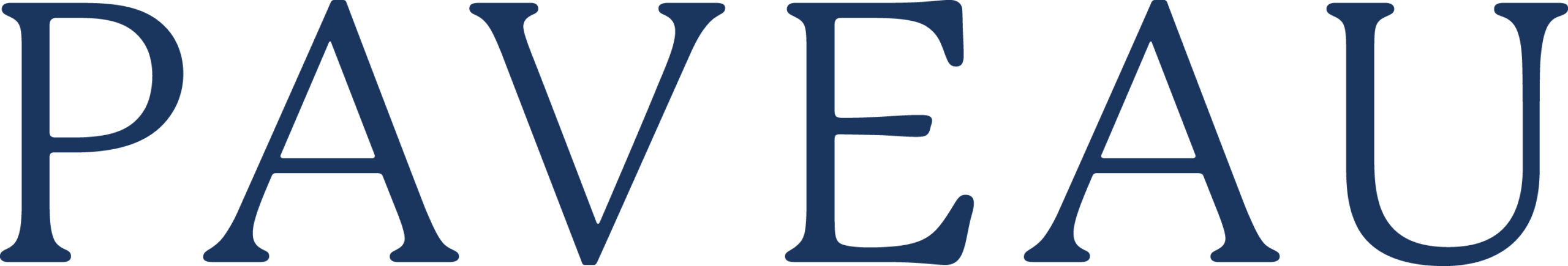 Paveau—Wordmark—Blue